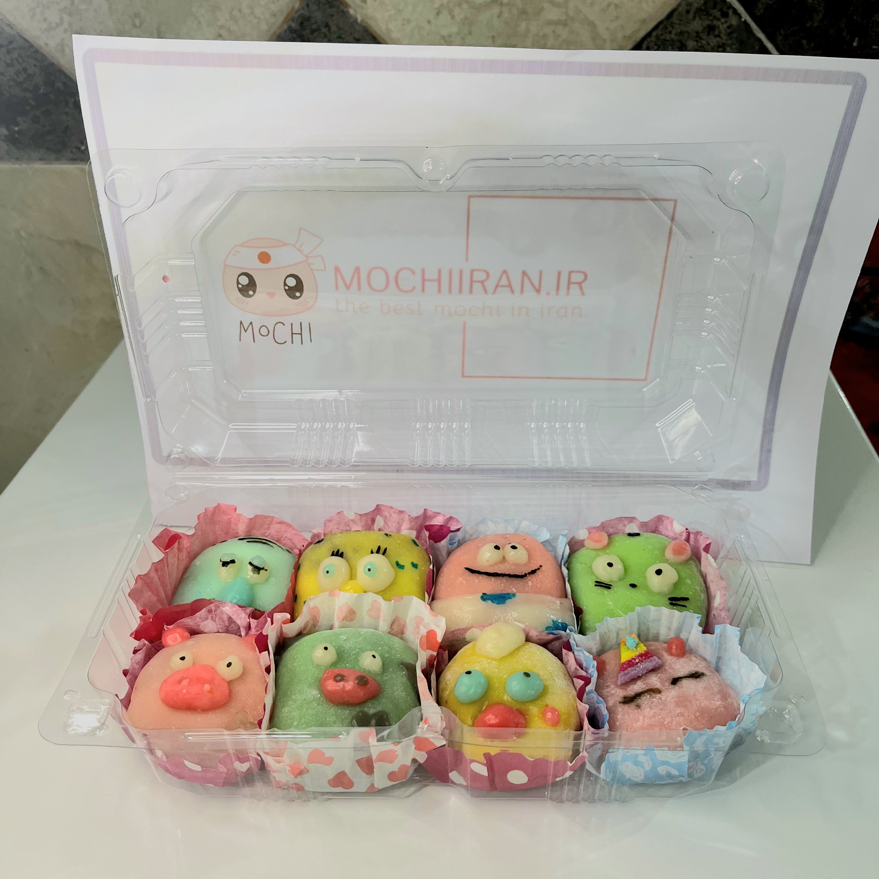 موچی طرحدار با طعم اورئو بسته 8 عددی