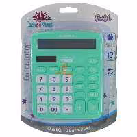 ماشین حساب رومیزی رنگی 12 رقم مدل 92900 اسکول فنس SCHOOLFANS