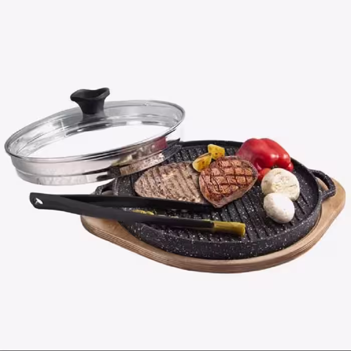 تابه گریل چدنی یونیک سایز 30 کد 6001
