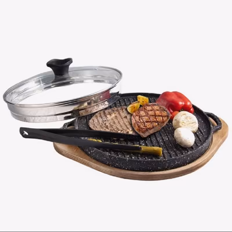 تابه گریل چدنی یونیک سایز 30 کد 6001