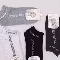 پک 4 جفتی جوراب مچی طرح VERSCE 