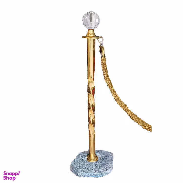 پایه تشریفات طلایی با کریستال کد 0013