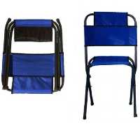 صندلی تاشو مسافرتی ضربدری پشت دار سایز 2 ، پس کرایه،هزینه ارسال محصول با خود مشتری درب منزل می باشد