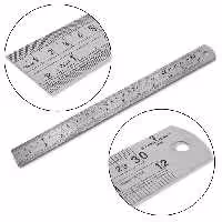 خط کش فلزی 30 سانتی متری ضخیم اعلا