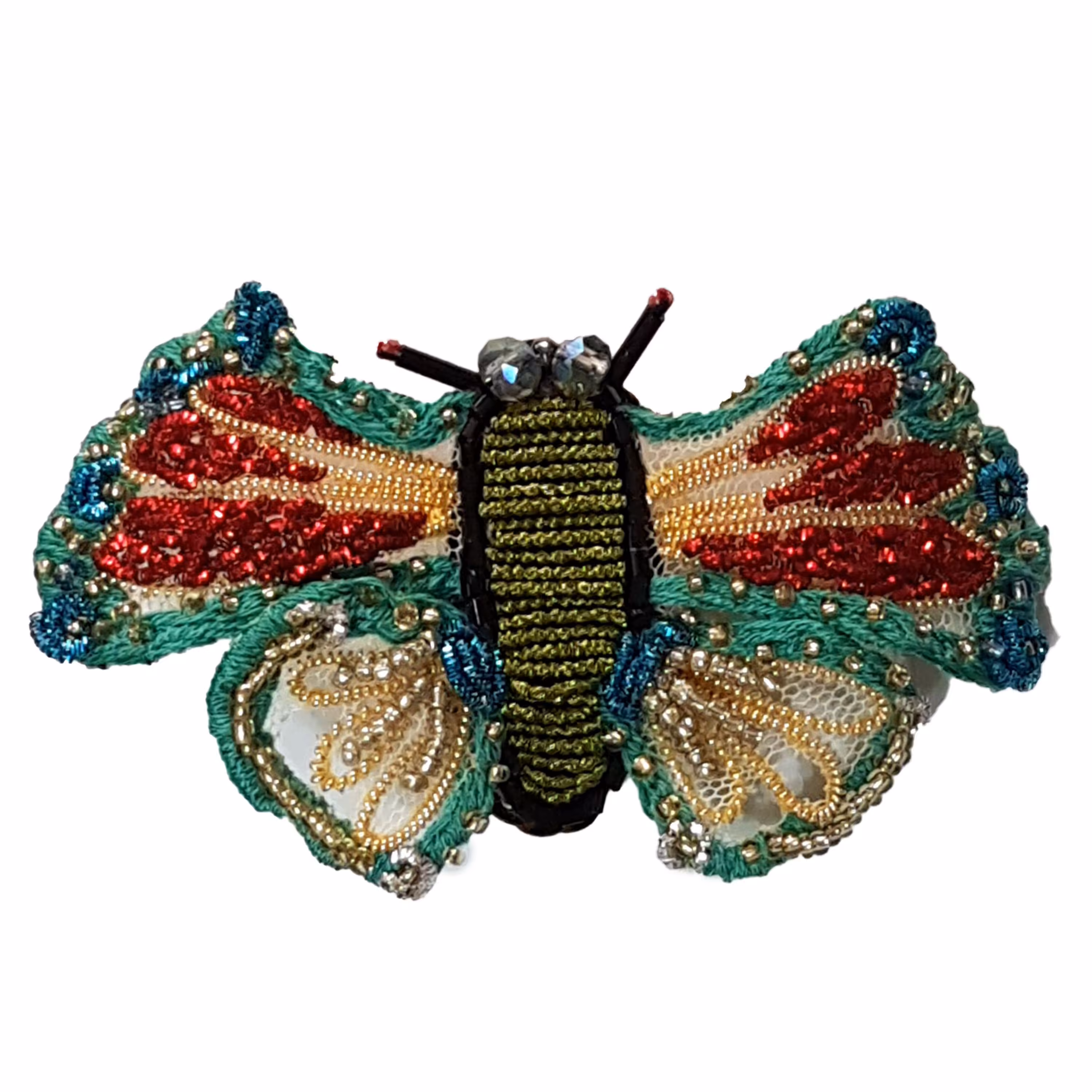 سنجاق سینه جواهردوزی زنانه مدل  کد GOL401