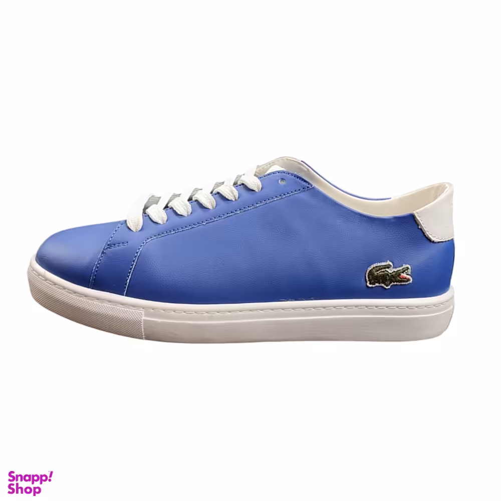 کفش مردانه طرح لاگوست کد 2219 رنگ آبی