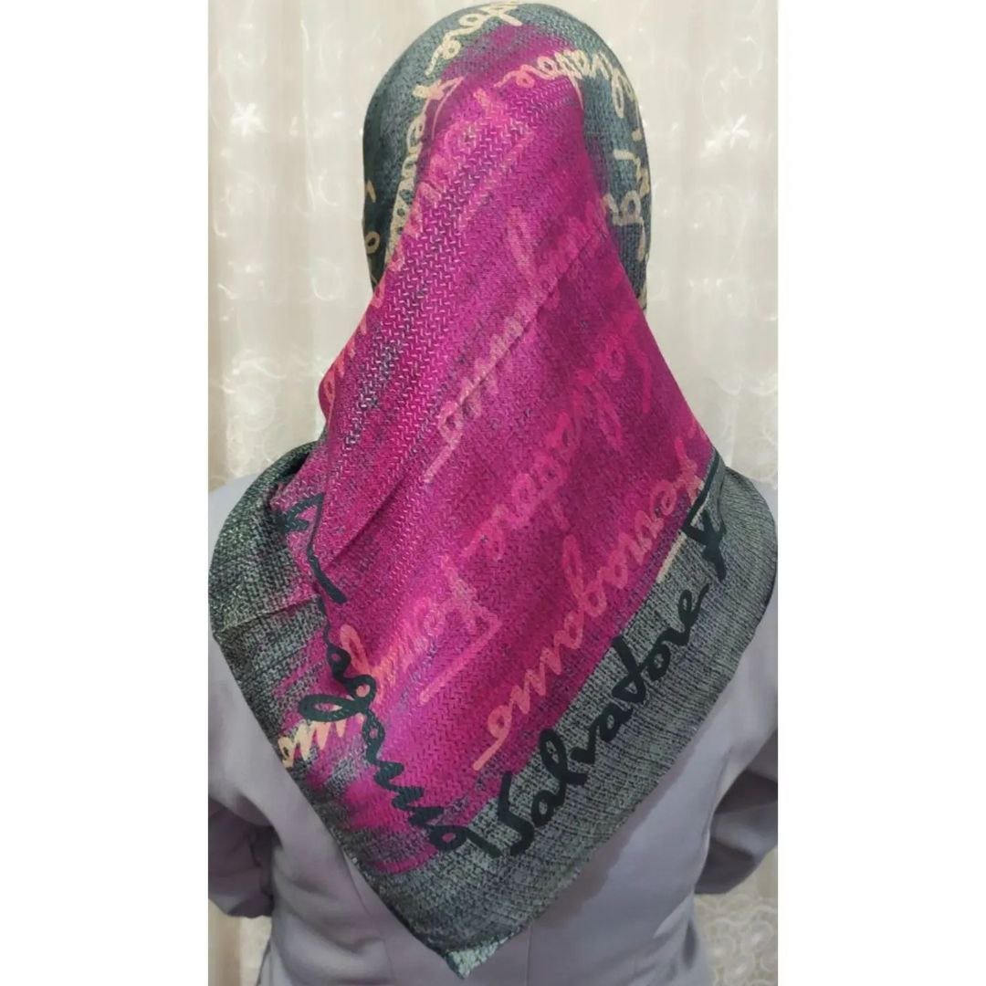 روسری نخی قواره 100 دور دوز جنس عالی و رنگبندی متنوع