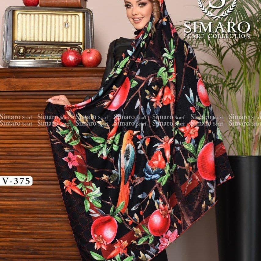 روسری نخی پاییزه یلدایی