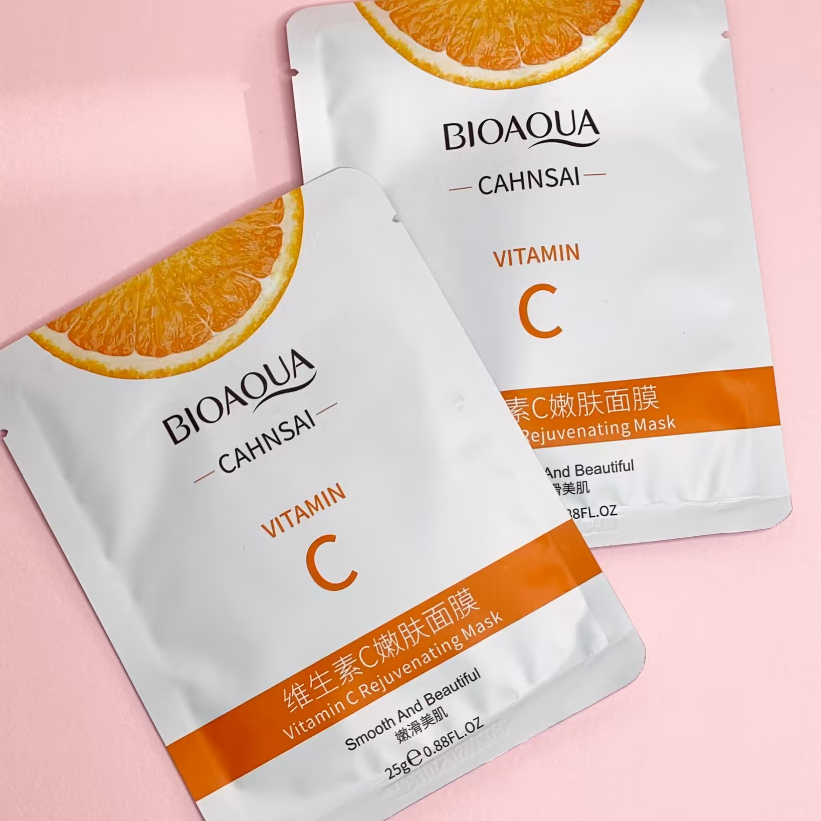 ماسک ورقه ای ویتامین سی بیوآکوا پک ده عددی