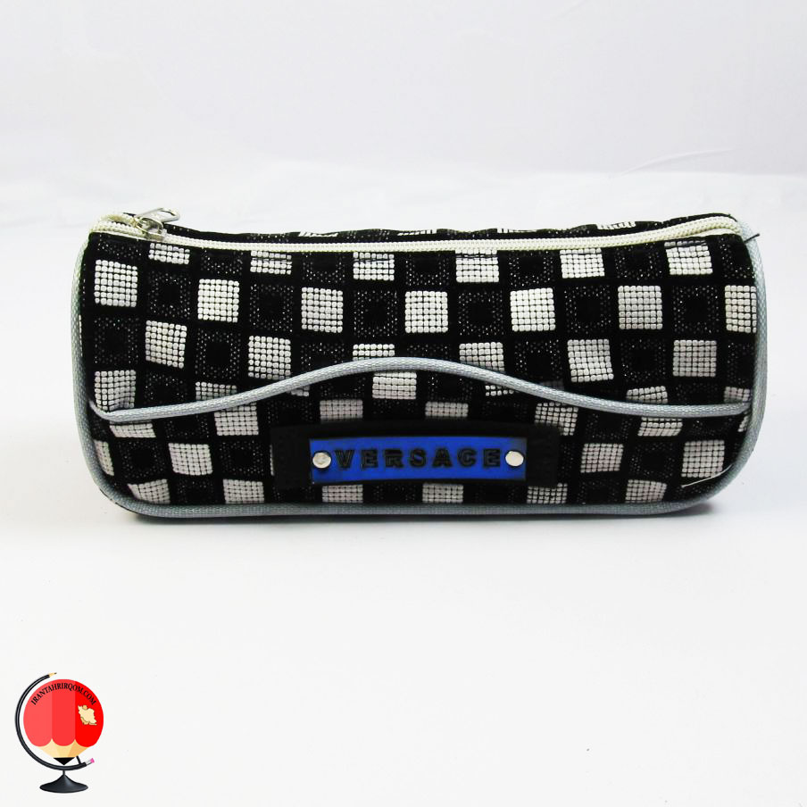 جامدادی اسپرت شطرنجی طوسی