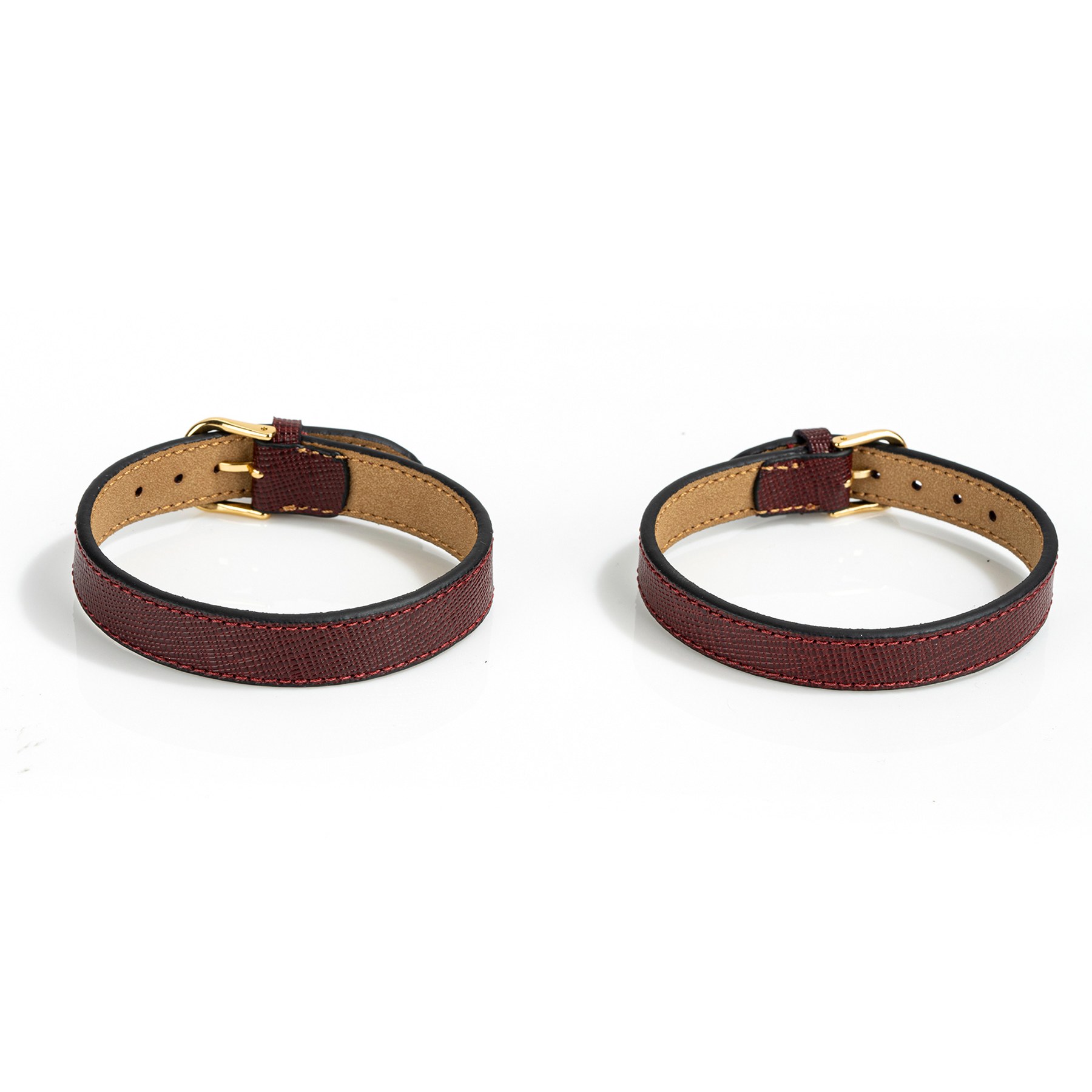 ست دستبند چرم طبیعی زنانه و مردانه بیسراک کد Set102H - Zereshki