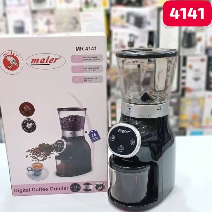 آسیاب قهوه برقی مارک مایر4141 لطفا قبل ازثبت موجودی وقیمت بگیرید