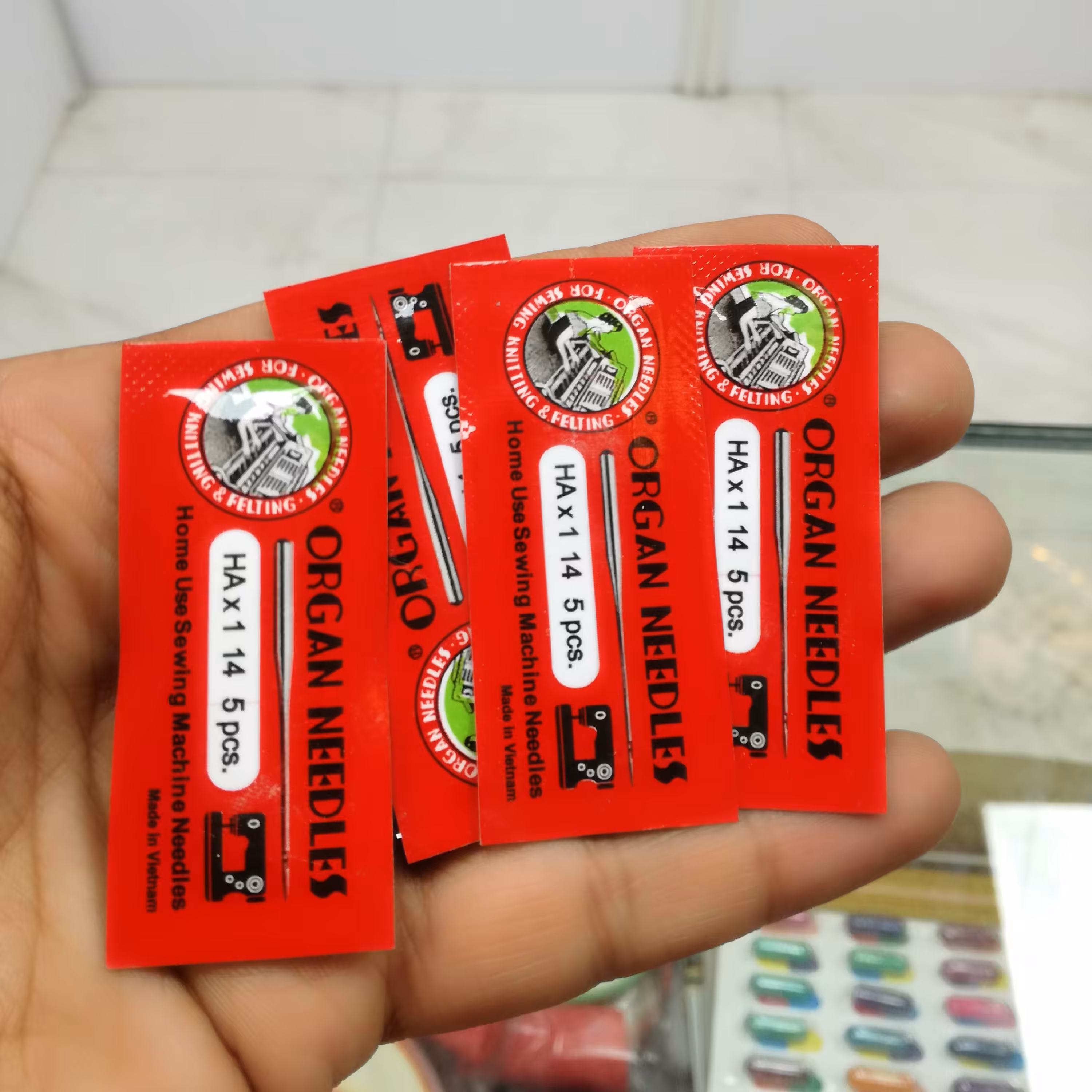 سوزن چرخ خیاطی شماره 14