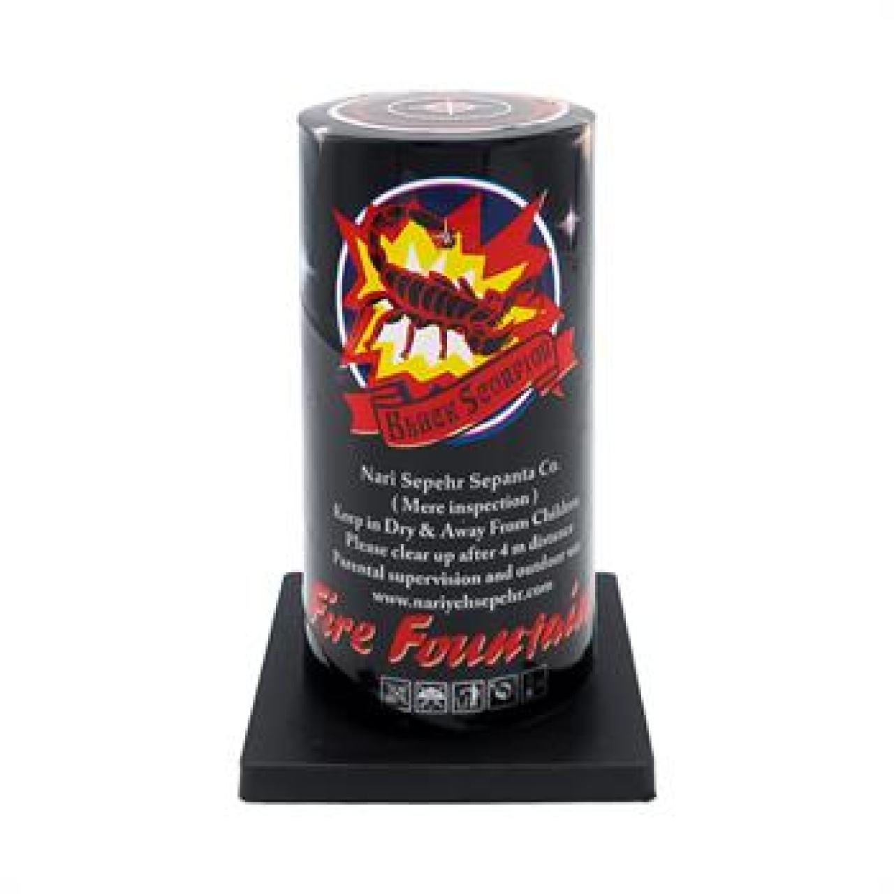 لوازم نورافشانی مدل آبشار پایه دار عقرب بزرگ