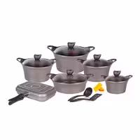 سرویس پخت و پز 15 پارچه کاندید مدل کاپری