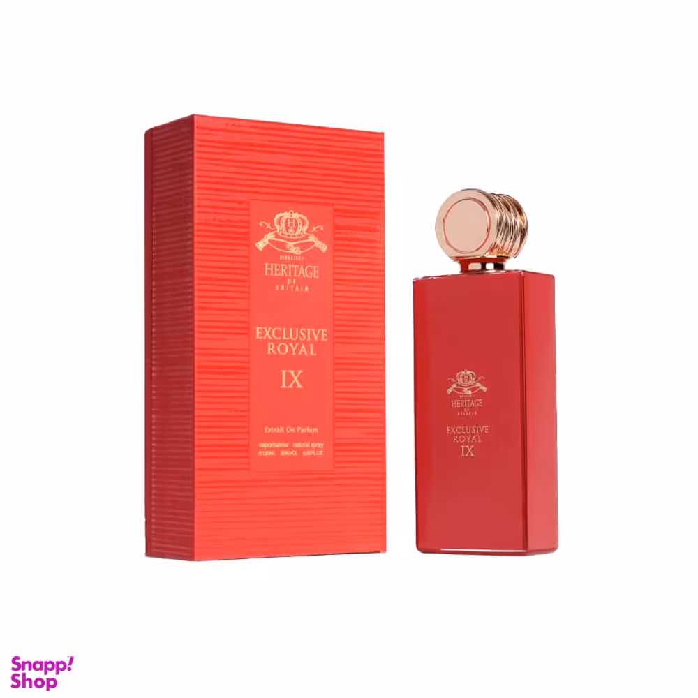 ادوپرفیوم زنانه Heritage مدل Exclusive Royal IX