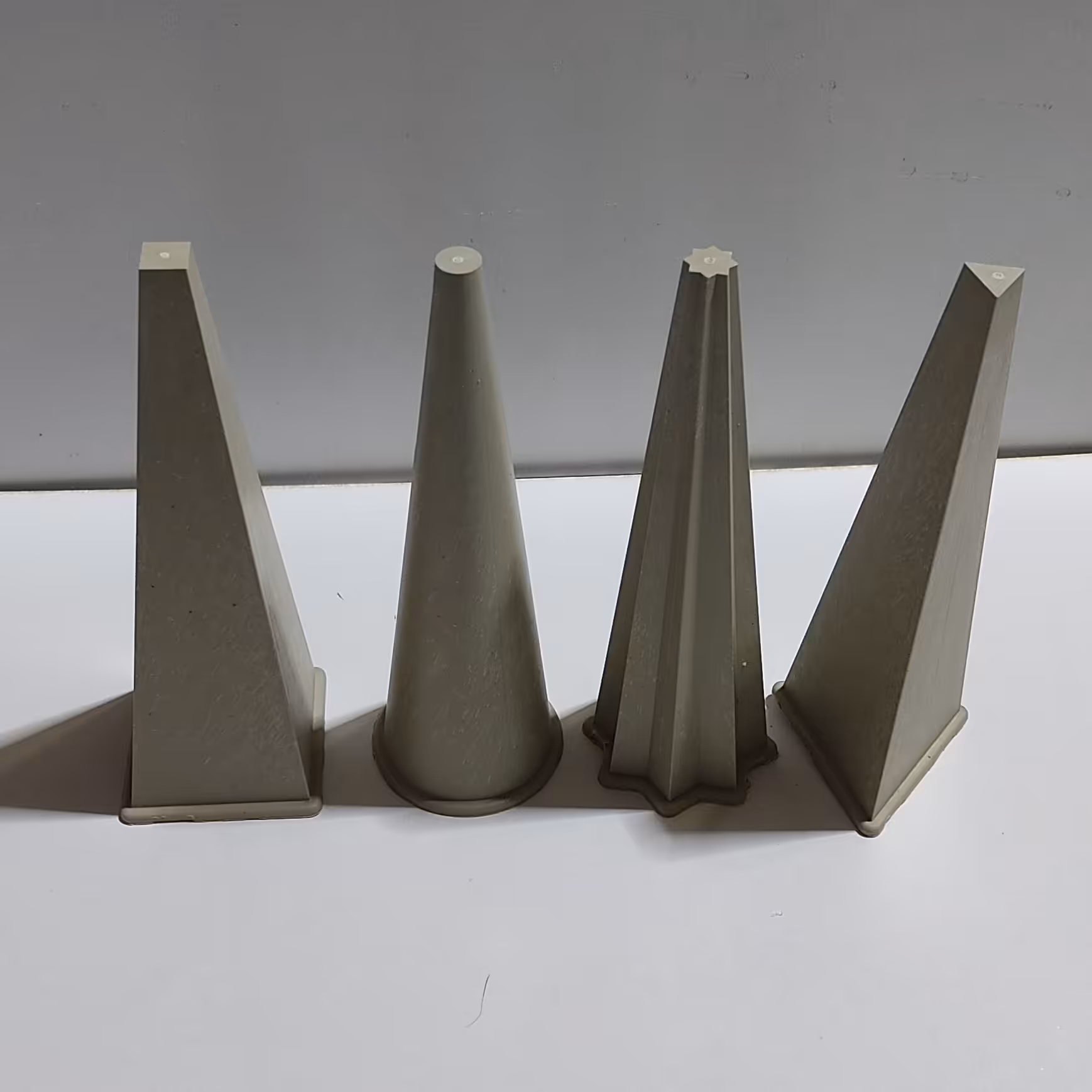 قالب شمع چهار مدل بلند 15سانتی