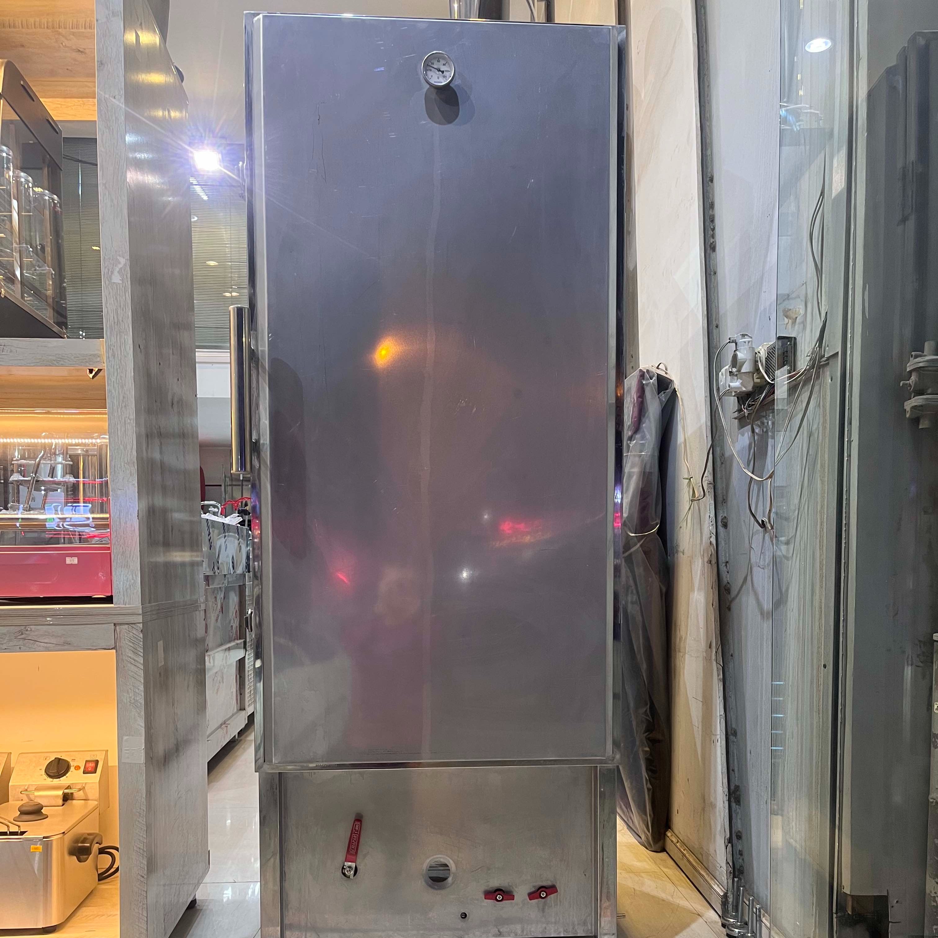 دستگاه بخار پز صنعتی گازی ایستاده