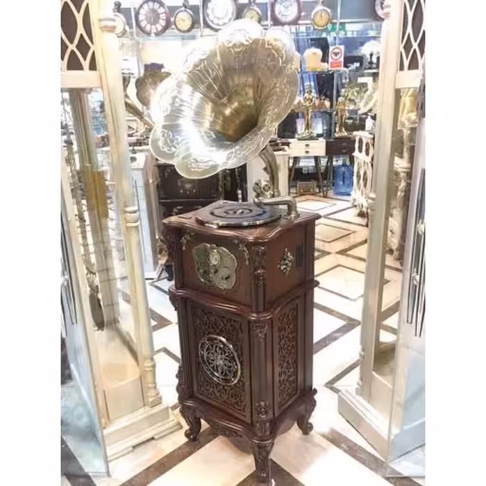 گرامافون 2512 مبله شیپور و پیکاپ بزرگ