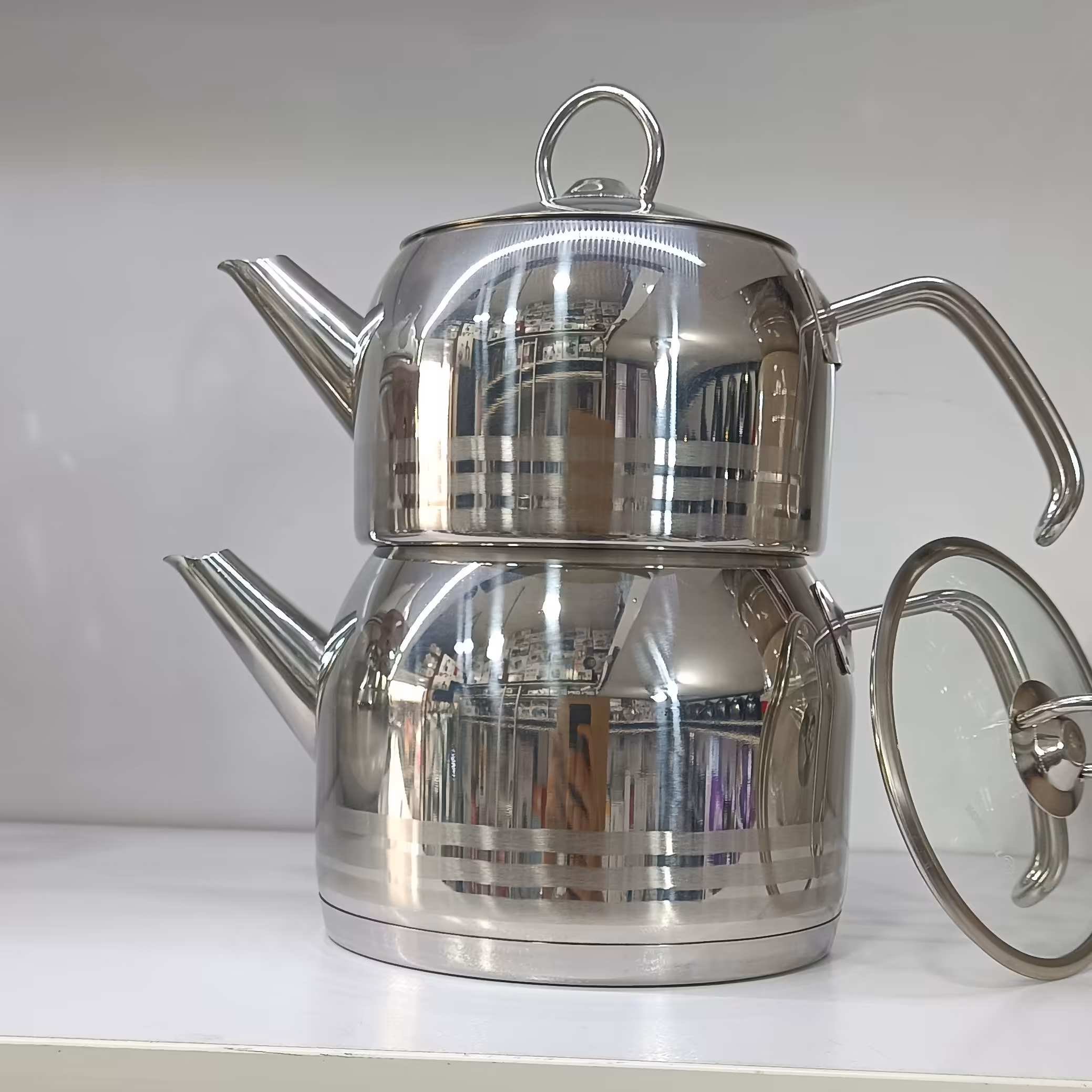 کتری و قوری ترکیه ای کرکماز حک شده