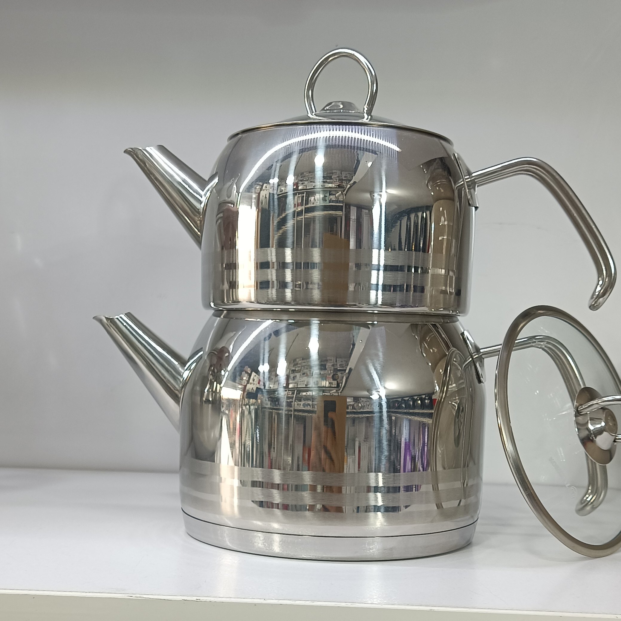 کتری و قوری ترکیه ای کرکماز حک شده