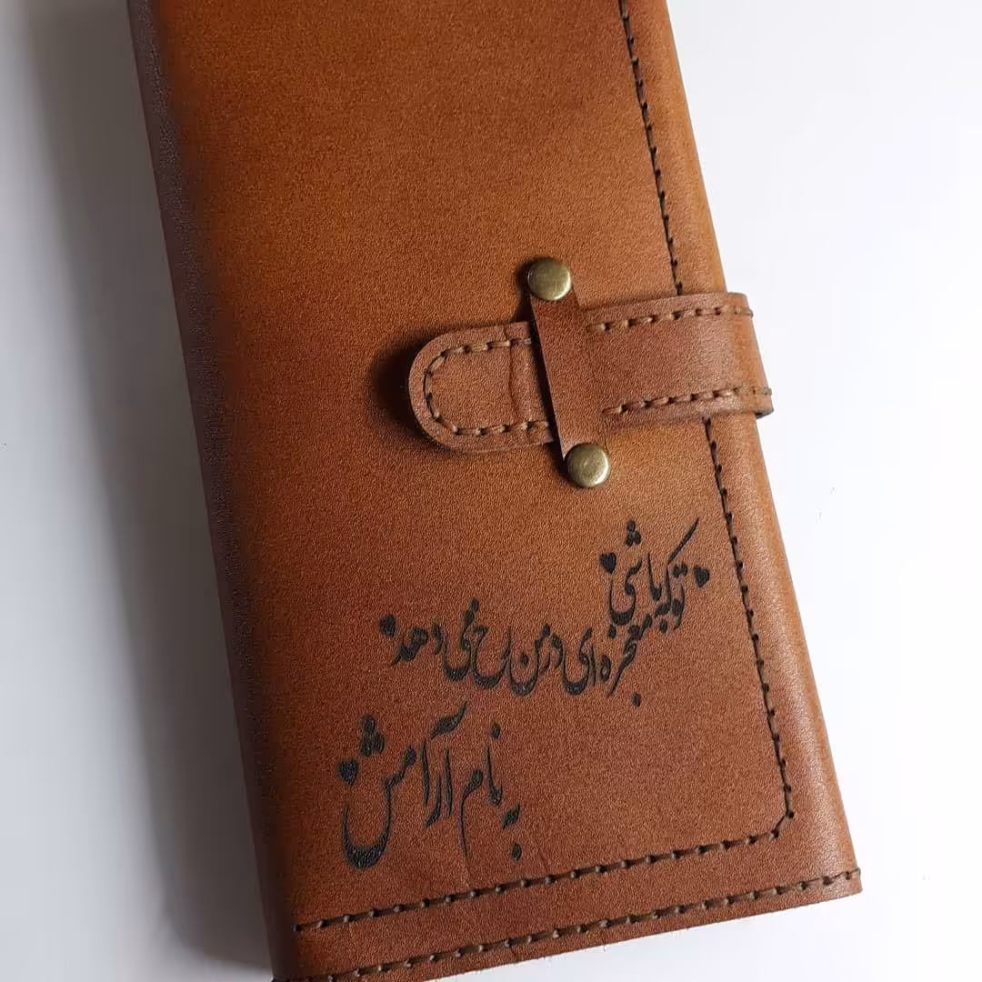 کیف چرم طبیعی (دست دوز_کیف دستی)