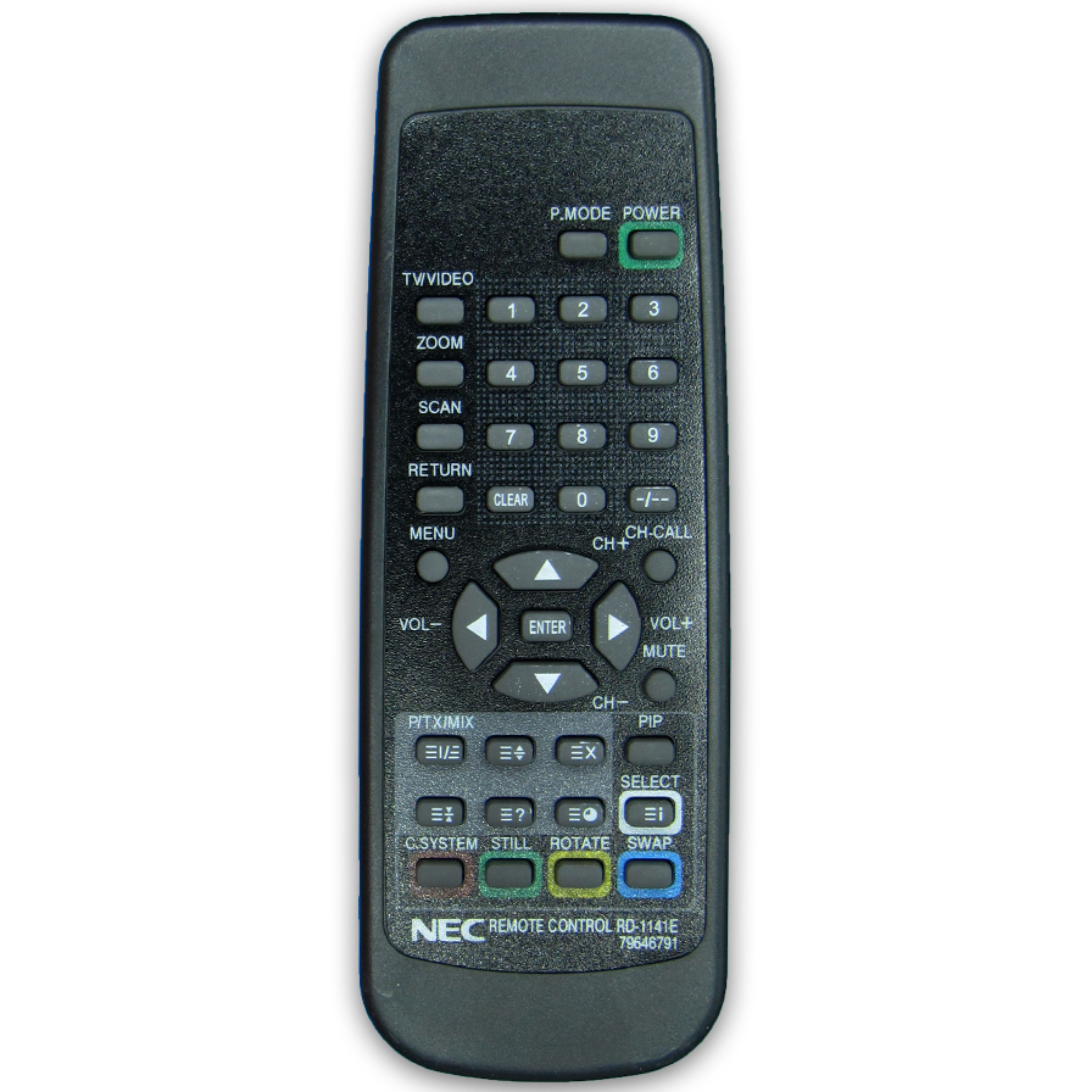 کنترل تلویزیون ان ای سی NEC مدل R D - 1141 E