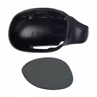 قاب آینه جانبی چپ آراکس یدک مدل AY-2561 مناسب برای پژو 206 به همراه فلاپ خاکستری