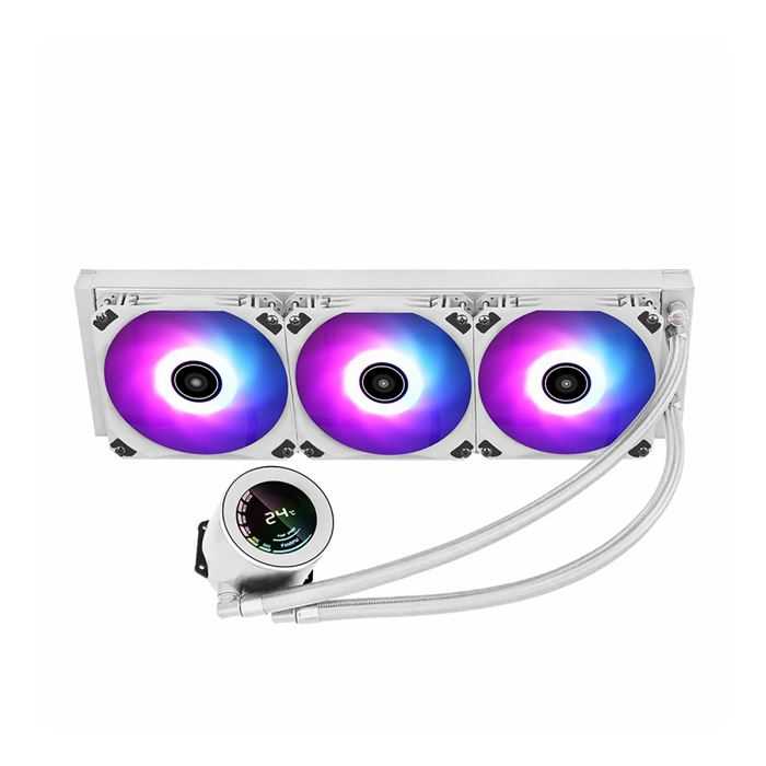 خنک کننده پردازنده مایع اوست GT AVT360 White ARGB