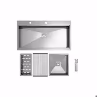 سینک باکسی bcn90 شرکت کن ( عمق لگن 23 و ضخامت ورق 1/2)