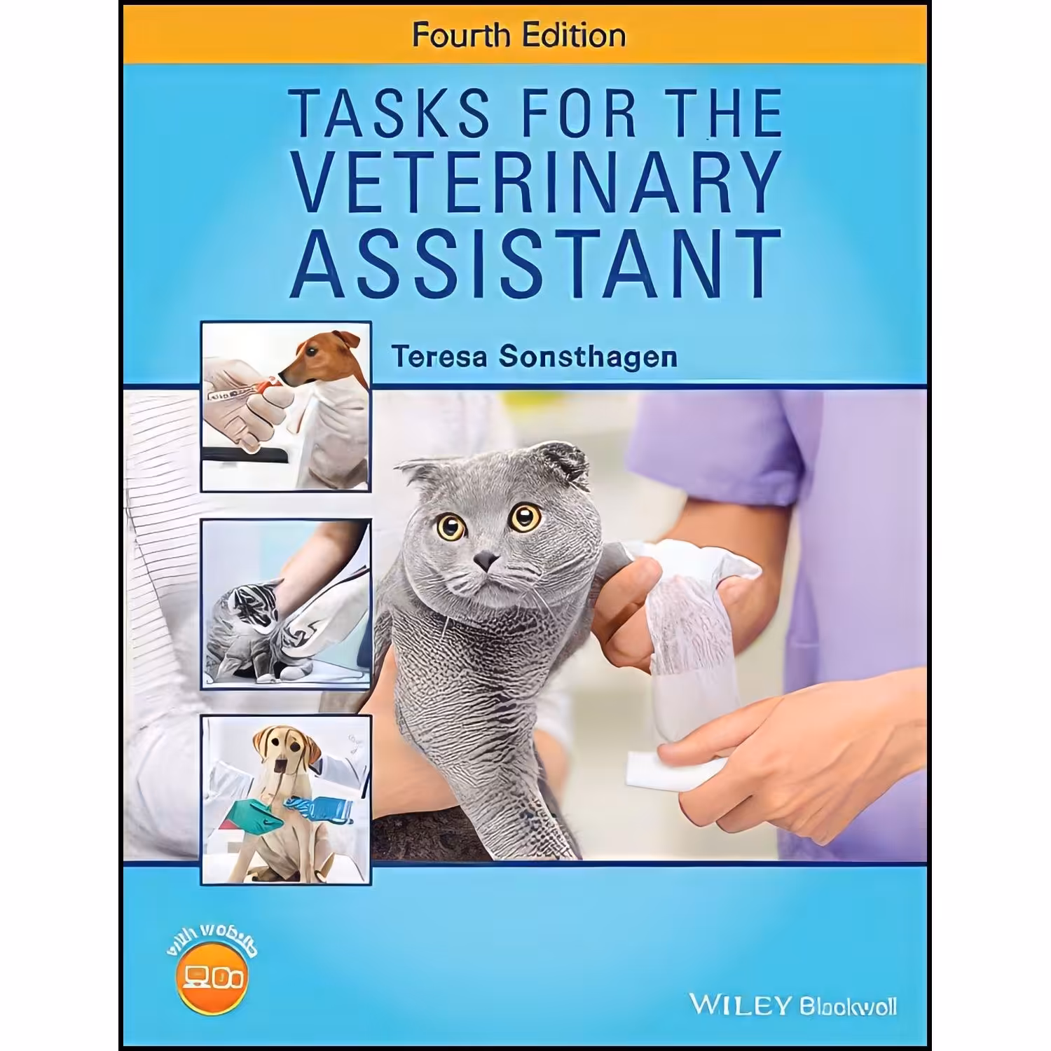 کتاب زبان اصلی Tasks for the Veterinary Assistant اثر Teresa F Sonsthagen