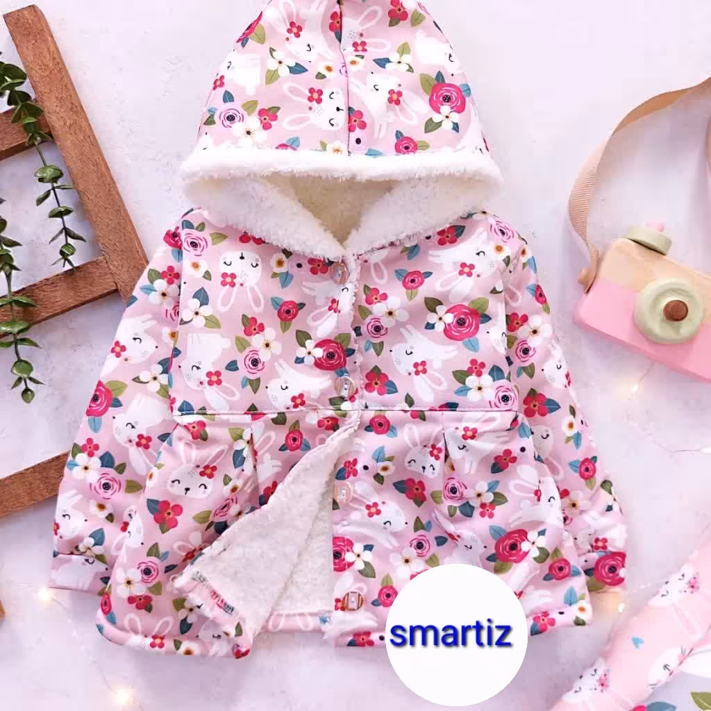 کاپشن تو خز دخترونه 