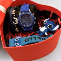 ست ساعت و دستبند باکس ساعت و دستبند شیک ست ساعت و دستبند شیک پک ساعت شبک باکس شیک ساعت کادوی ولنتاین ساعت کادو ولنتاین