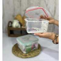 ظرف نگهدارنده 1.2ليتر مربع لیمون