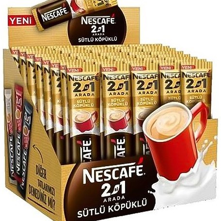 کافی میکس 2 در 1 بدون شکر 48 تایی NESCAFE نسکافه فوری ترکیه