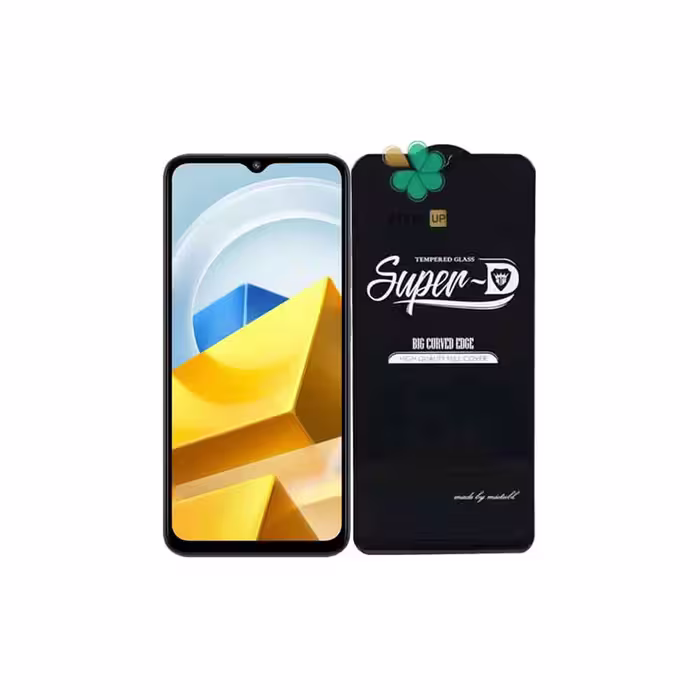 گلس گوشی شیائومی Xiaomi Poco M5 تمام صفحه Super D
