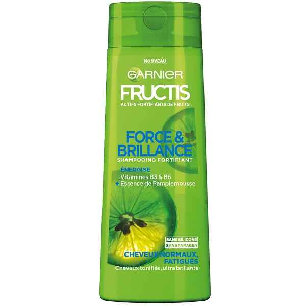 شامپو اسنس گریپ فروت گارنیر GARNIER سری FRUCTIS حجم 250 میل | تقویت و ضخیم کننده