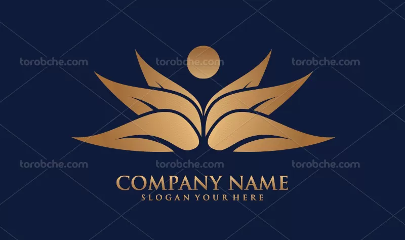 وکتور لوگو یوگا | گرافیک با طعم تربچه