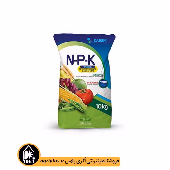 کود سولفات پتاسیم 52 0 0 NPK زعیم