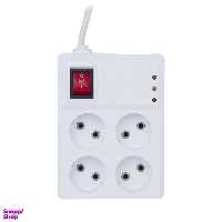 محافظ ولتاژ پیکو مدل کامپیوتر و صوتی و تصویری چهار خانه کد 1