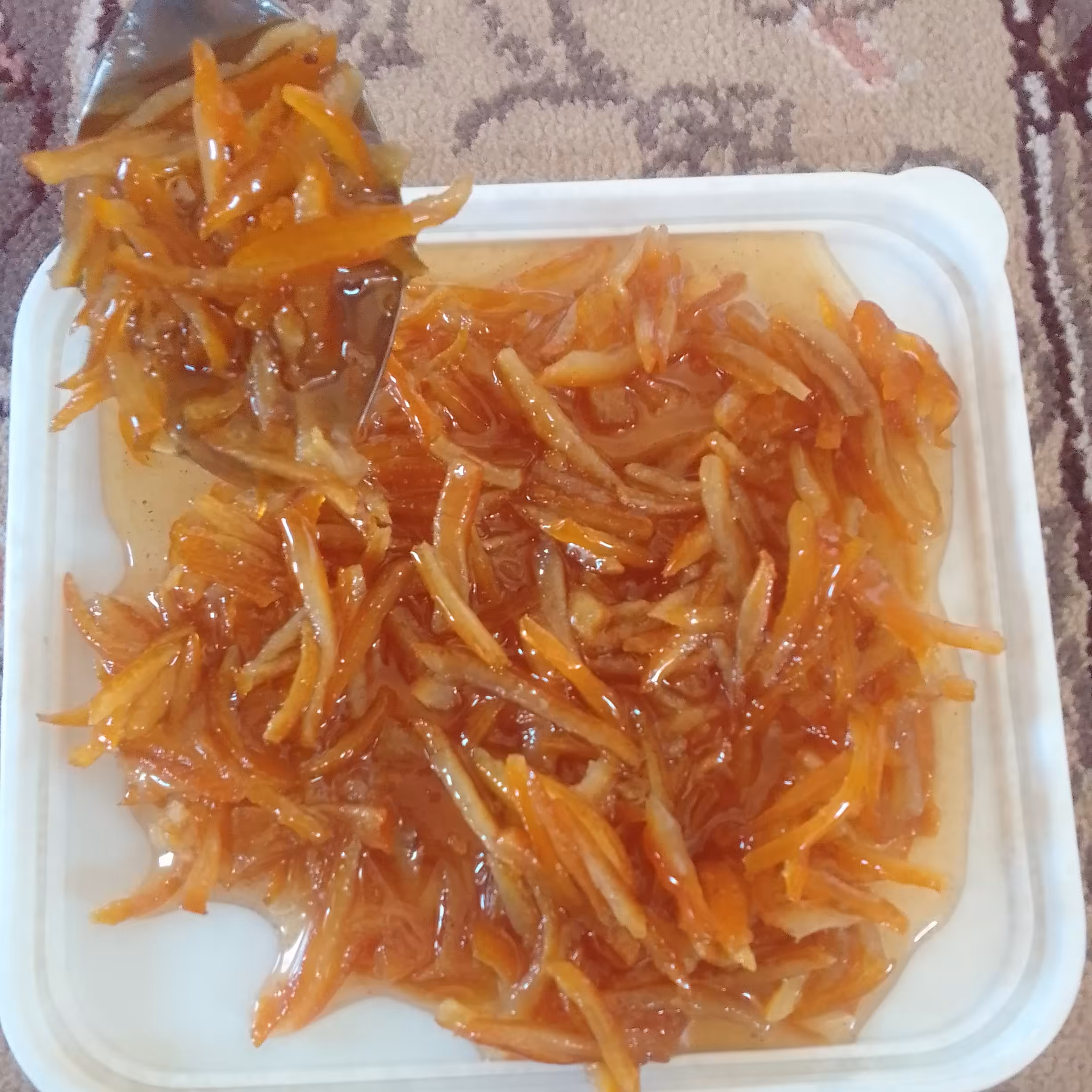 مربا پوست پرتقال یک کیلو