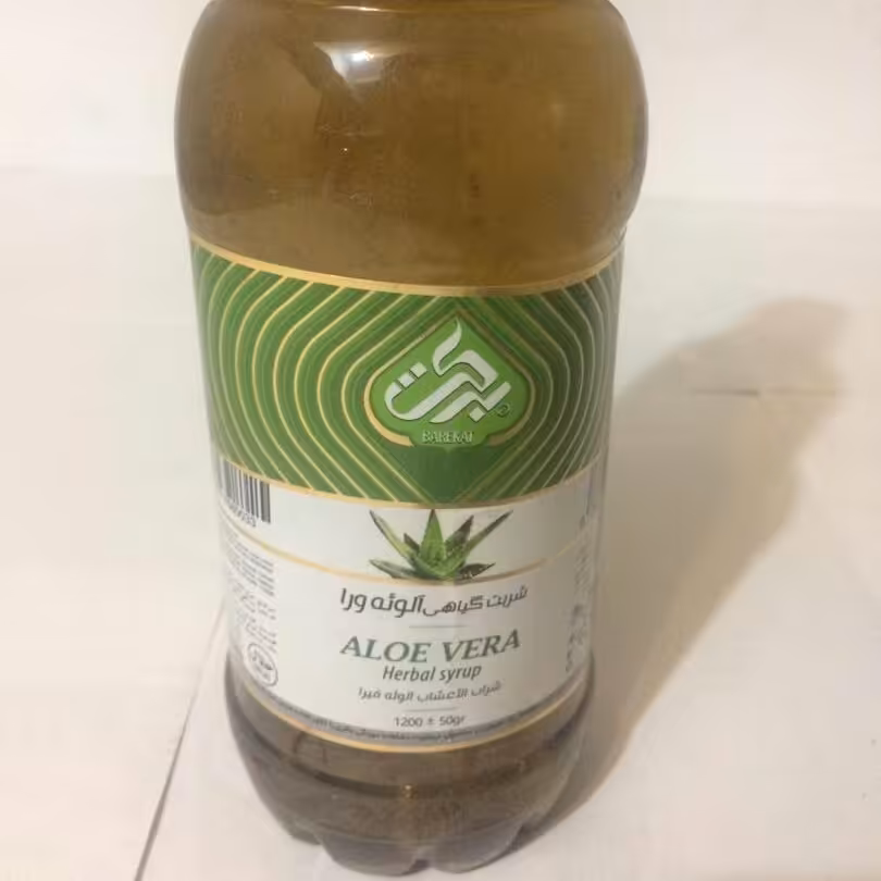 شربت گیاهی آلوئورای یک لیتری