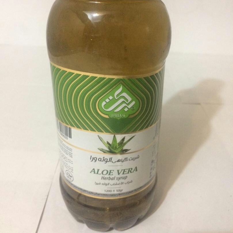 شربت گیاهی آلوئورای یک لیتری
