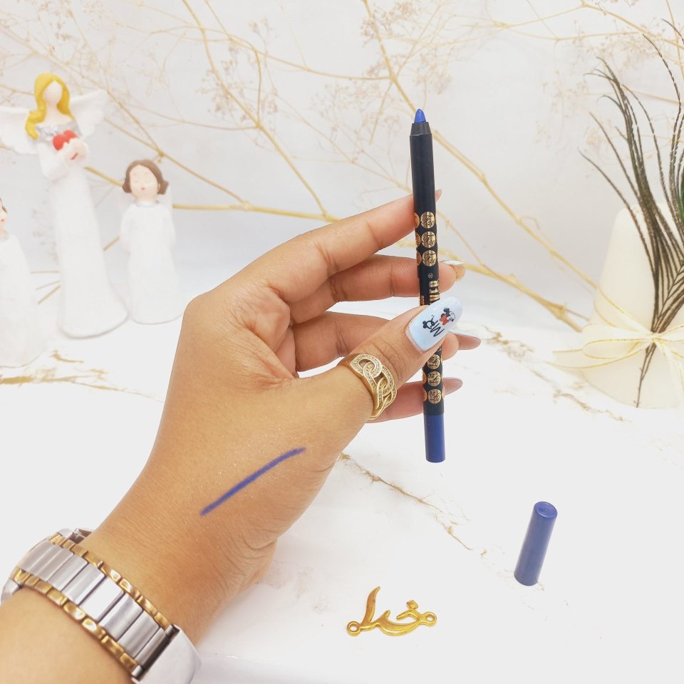 مداد چشم چرب آبی کاربنی