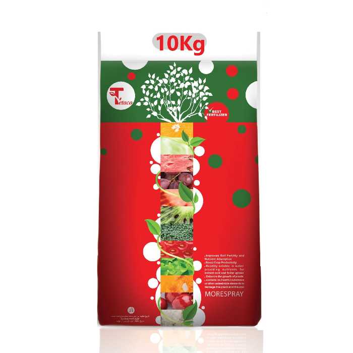کود درخت کیوی تتاکو  مدل  MORESPRAY وزن 10 کیلوگرم