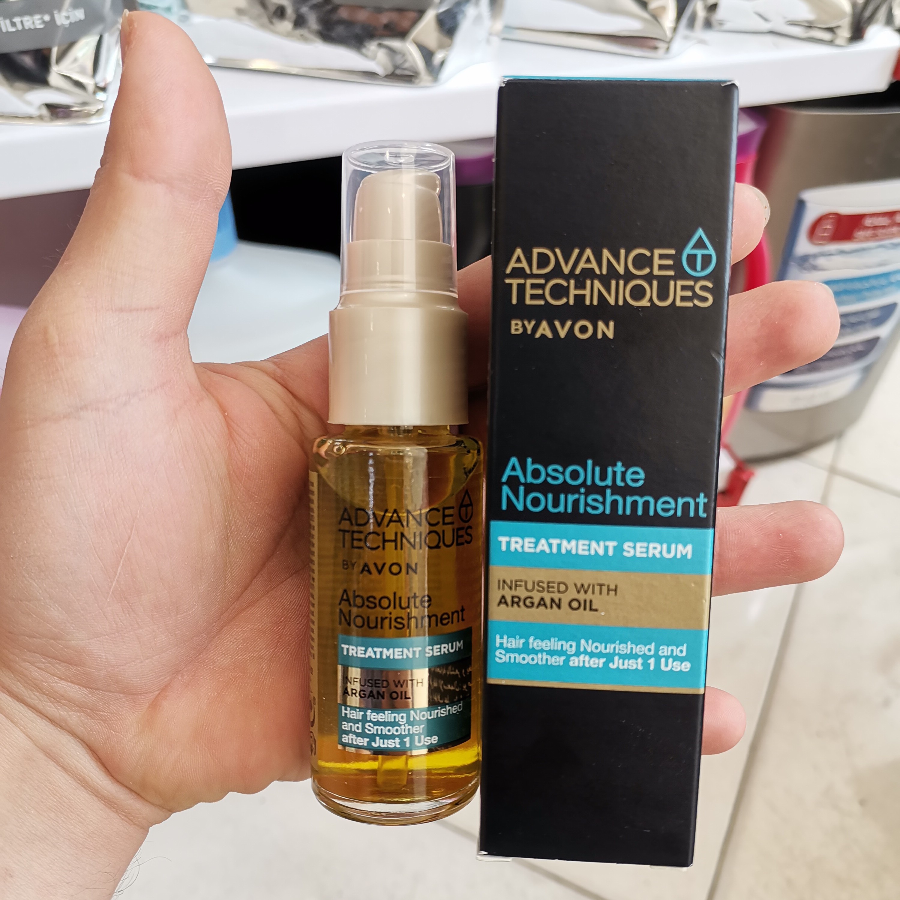 روغن آرگان آون Avon تغذیه کننده مو حجم 30 میلی لیتر