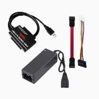 مبدل USB 3.0 به SATA کی نت K-COU30IDE همراه آداپتور