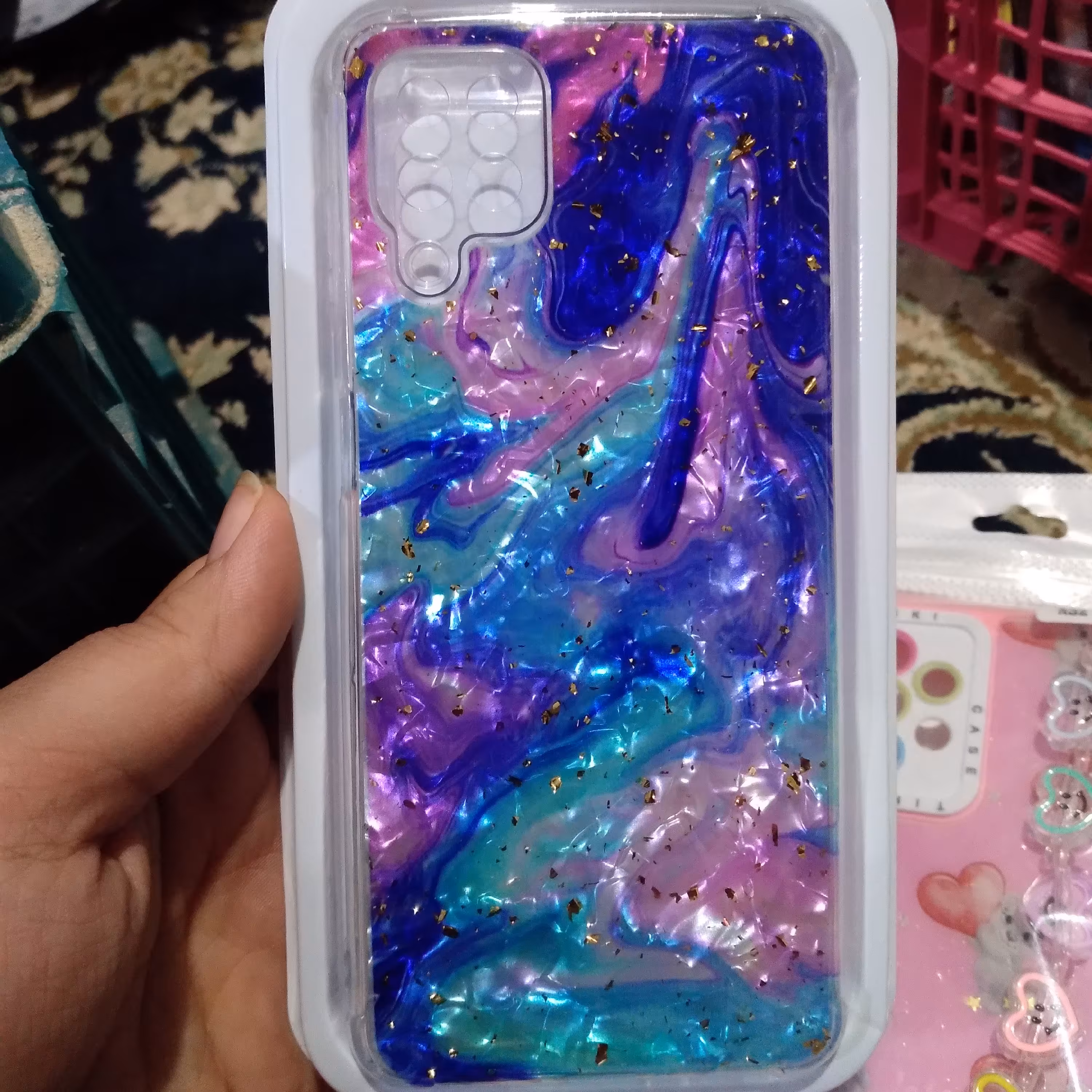 قاب گوشی A12  4g طرح کهکشانی