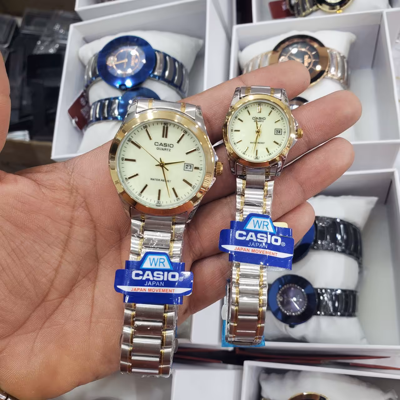 ساعت کاسیو ست زنانه و مردانه کد 1