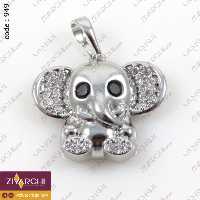 آویز گردنبند ژوپینگ (طرح فیل) 949